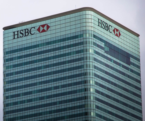 HSBC first-quarter pre-tax profit down 20 per cent